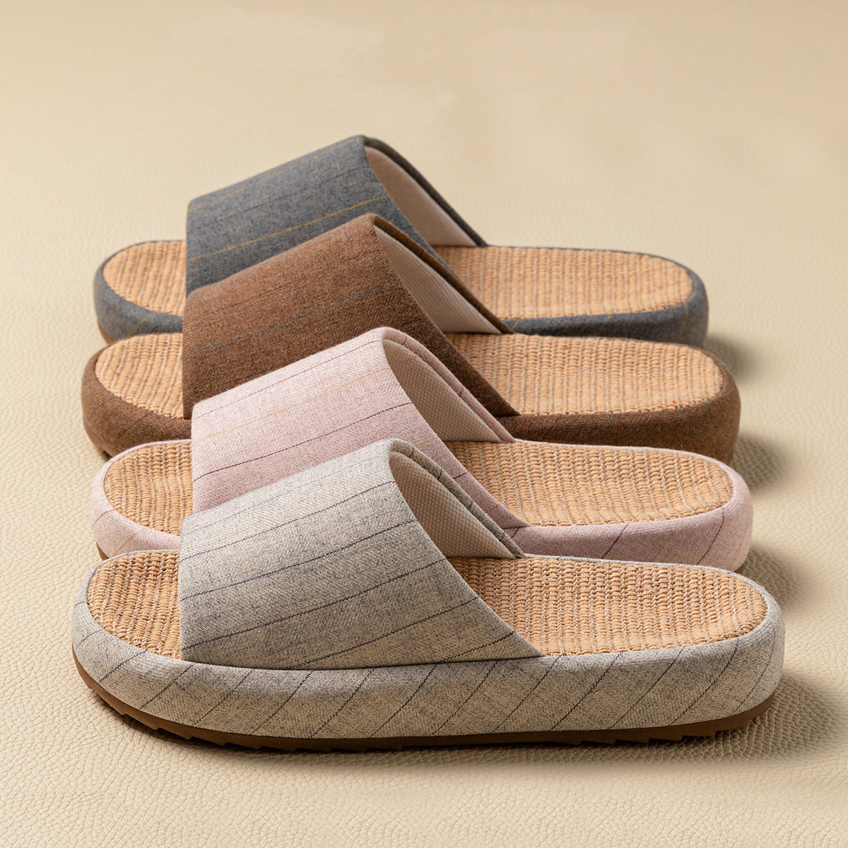 Women'S Shoes Non Slip - Summer Women Home Slippers Linen Summer
