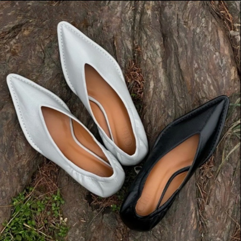 Women'S Shoes Toms - 2025 New Pointed Toe Single Shoes