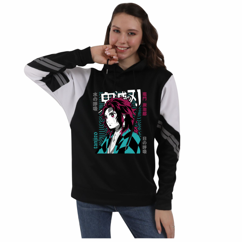 Women Shoes Xxl - Harajuku Demon Slayer Plus Size Hoodie