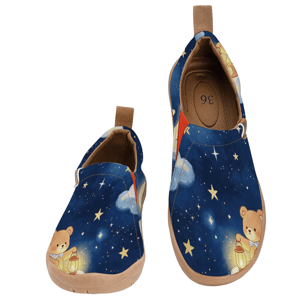 Women'S Shoes With Wide Toe Box - Women's Wide Toe Box Starry Sky