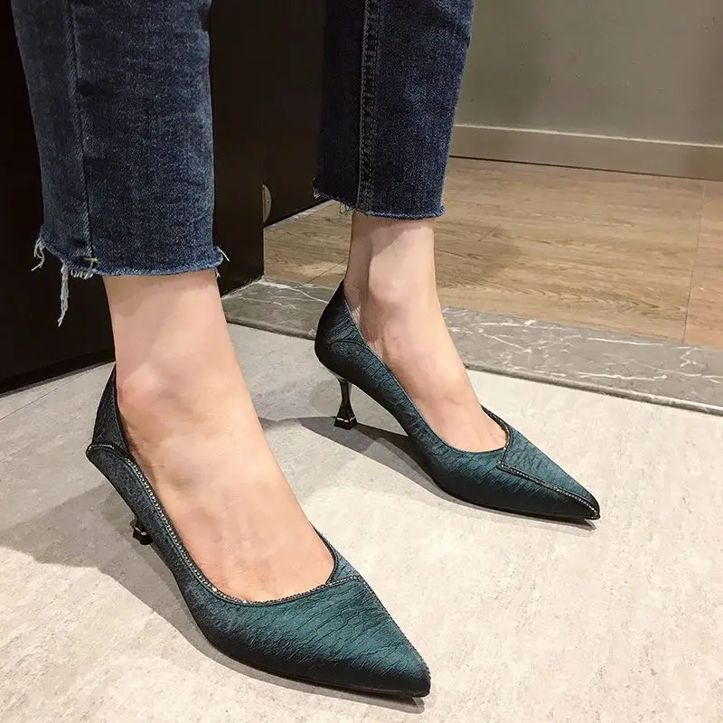 Woman Pumps Sexy Leather Casua - Women Shoes Quick Delivery recension och pris