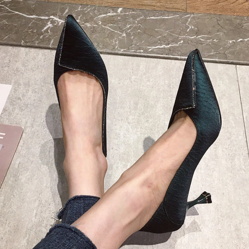 Woman Pumps Sexy Leather Casua - Women Shoes Quick Delivery recension och pris