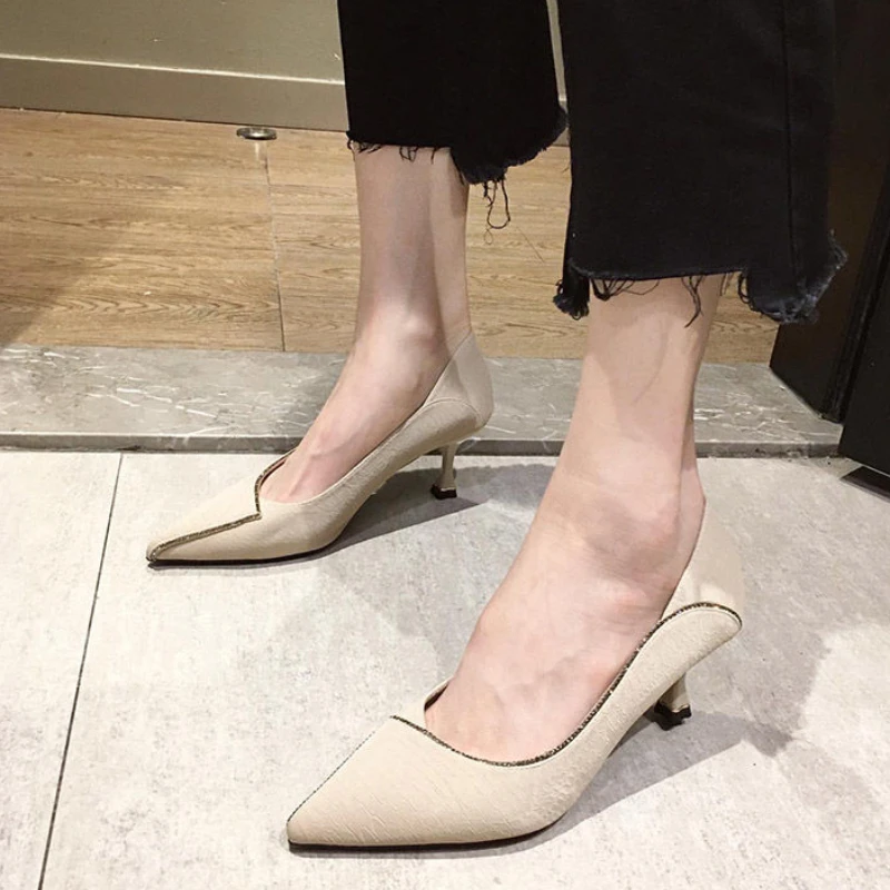 Woman Pumps Sexy Leather Casua - Women Shoes Quick Delivery recension och pris