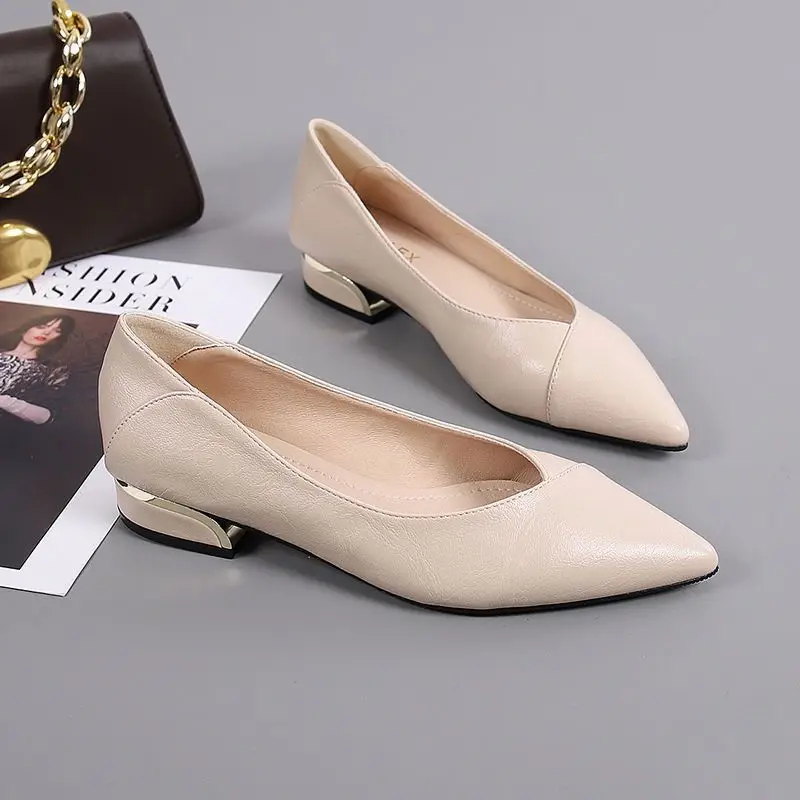 Low Heel Elegant Block Ladies  - Women Shoes Quick Delivery recension och pris