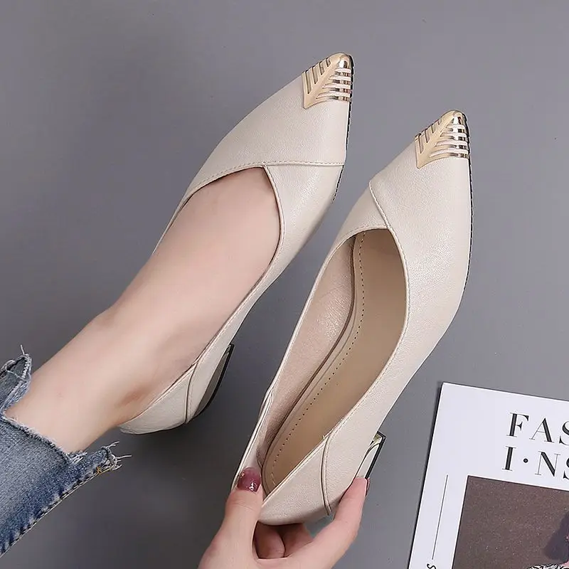 Low Heel Elegant Block Ladies  - Women Shoes Quick Delivery recension och pris