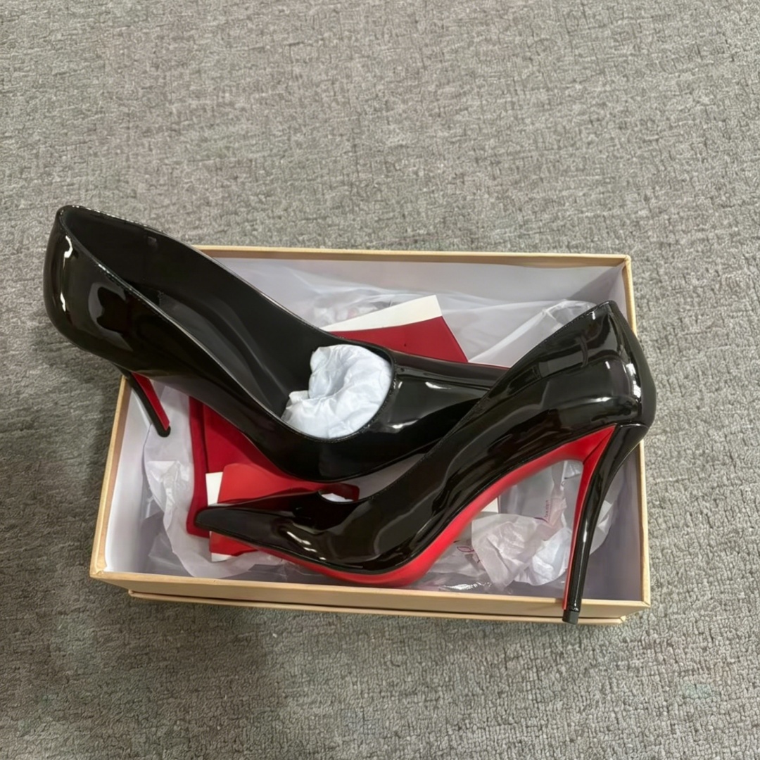 Pointed Toe Red Sole Single Sh - Pointed Toe Flat recension och pris