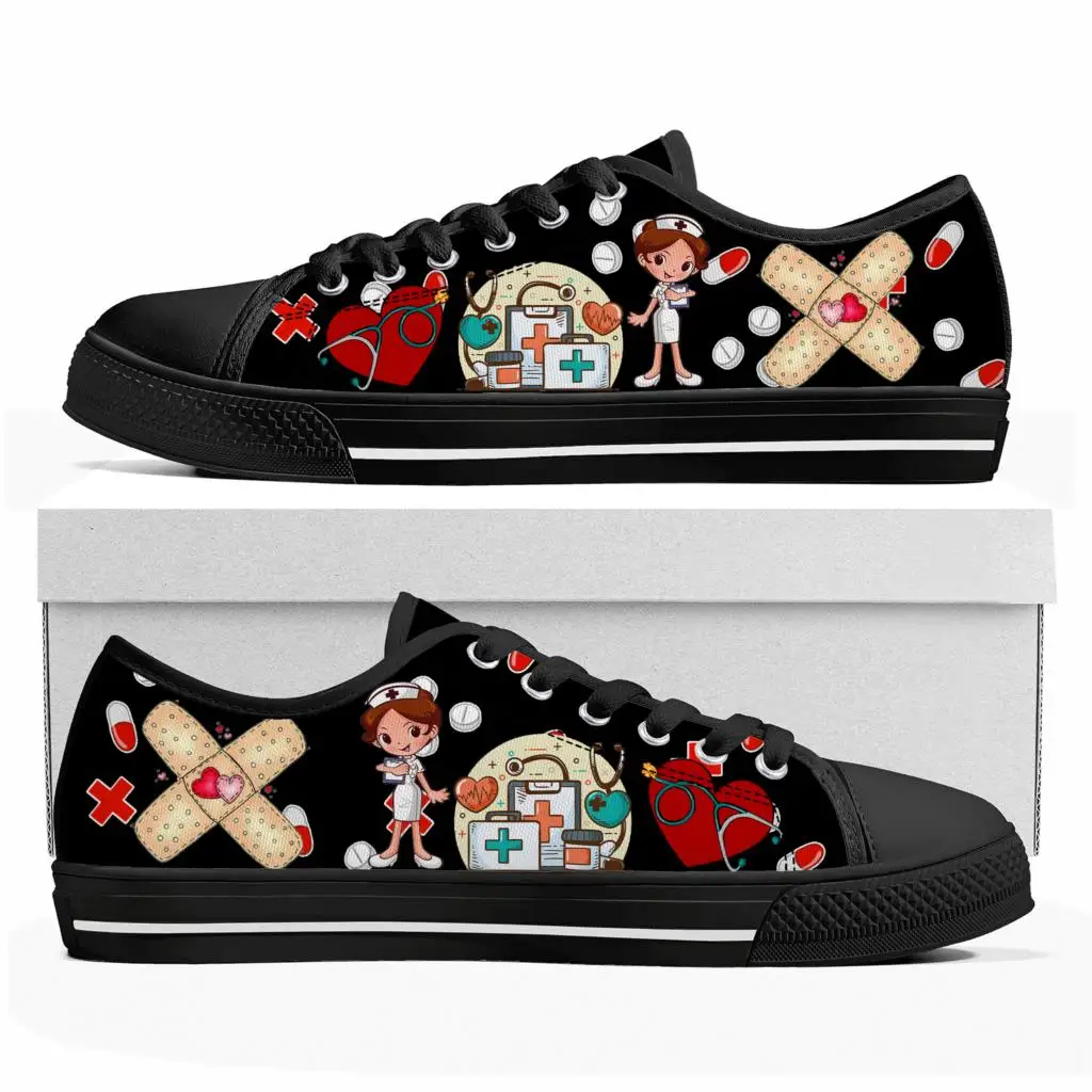 Cute Cartoon Nurse Doctor Medi - Women'S Shoes Nursing recension och pris