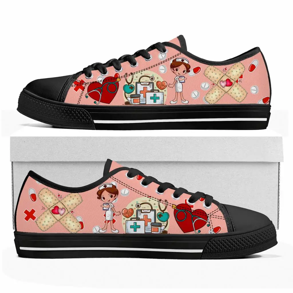 Cute Cartoon Nurse Doctor Medi - Women'S Shoes Nursing recension och pris
