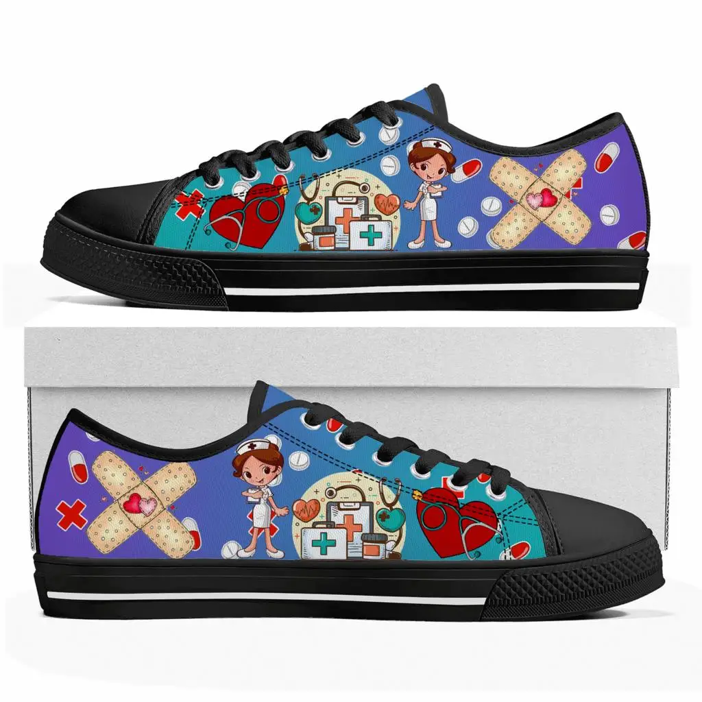 Cute Cartoon Nurse Doctor Medi - Women'S Shoes Nursing recension och pris