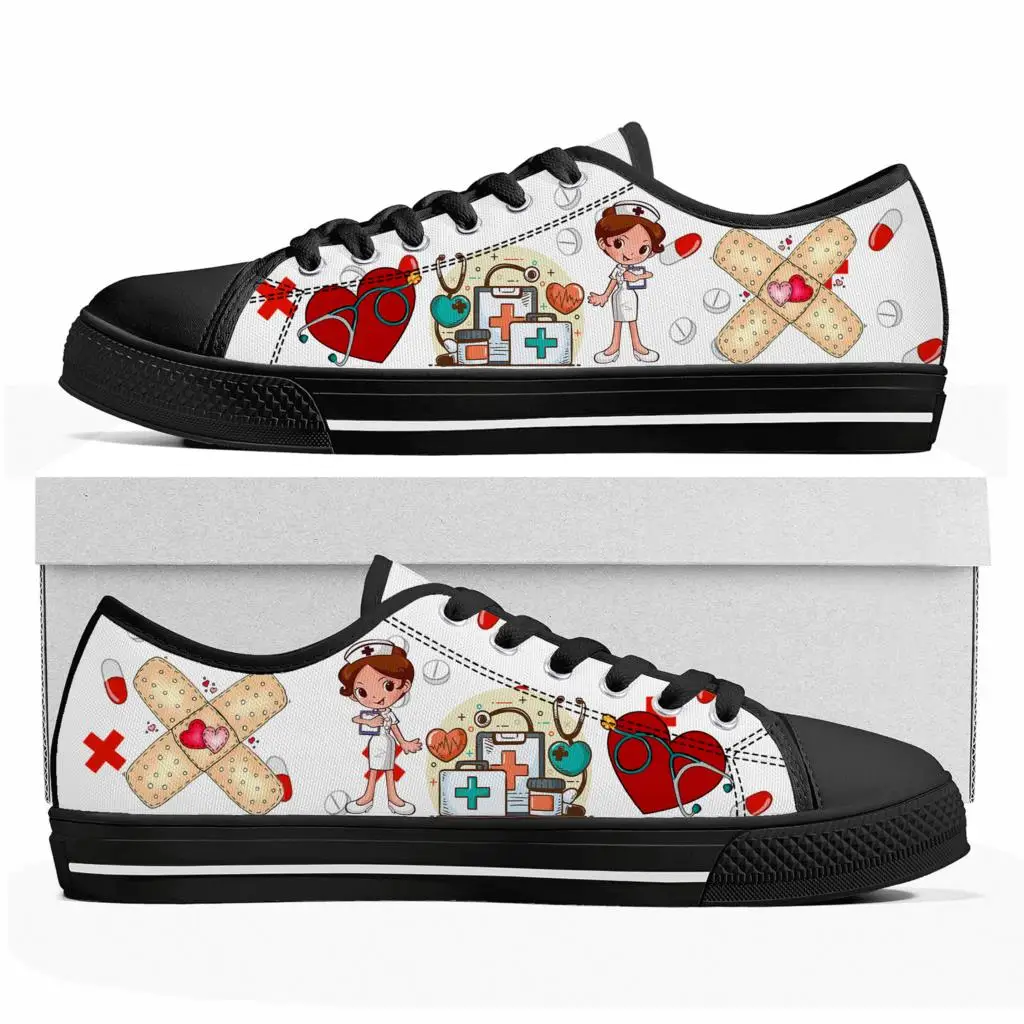 Cute Cartoon Nurse Doctor Medi - Women'S Shoes Nursing recension och pris