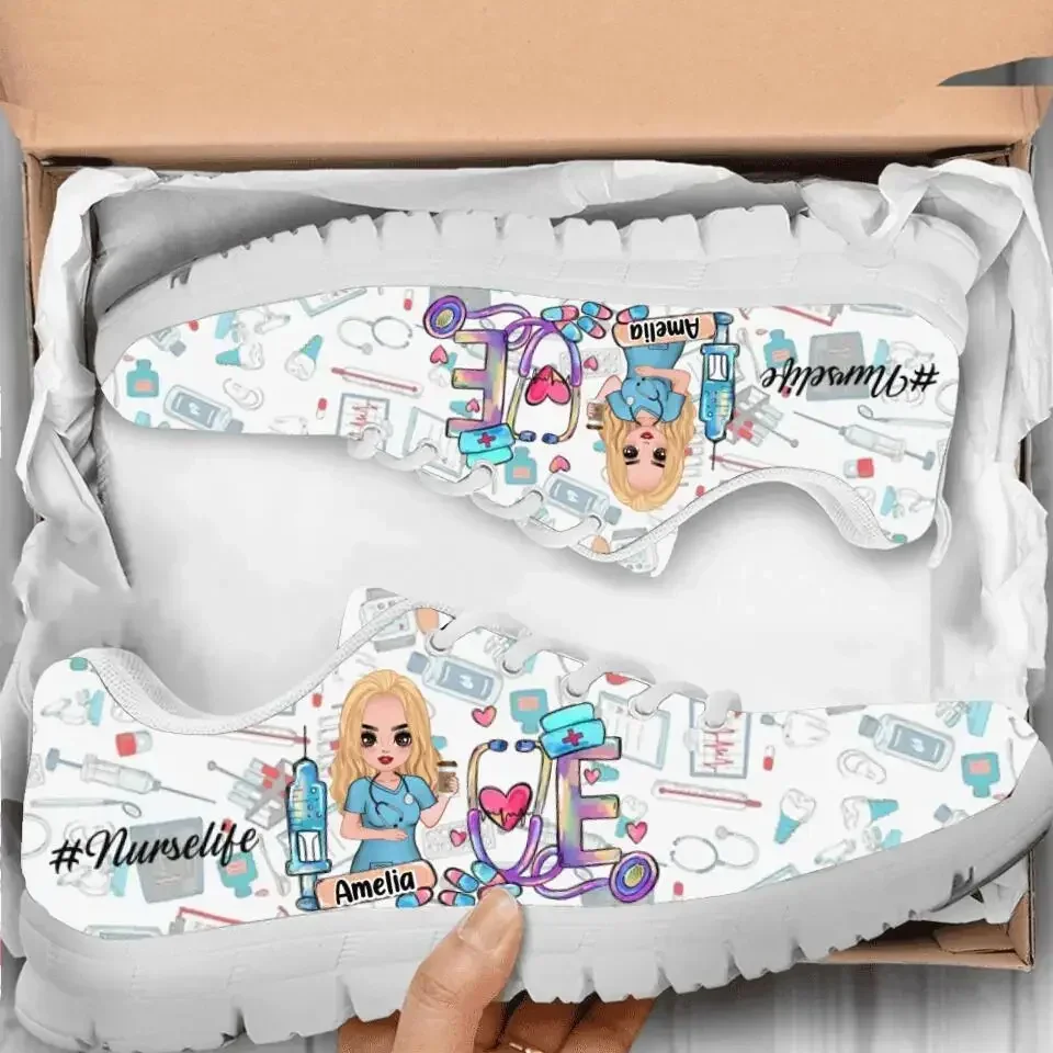 Kawaii Nurse Flat Shoes Women  - Women'S Shoes Nursing recension och pris