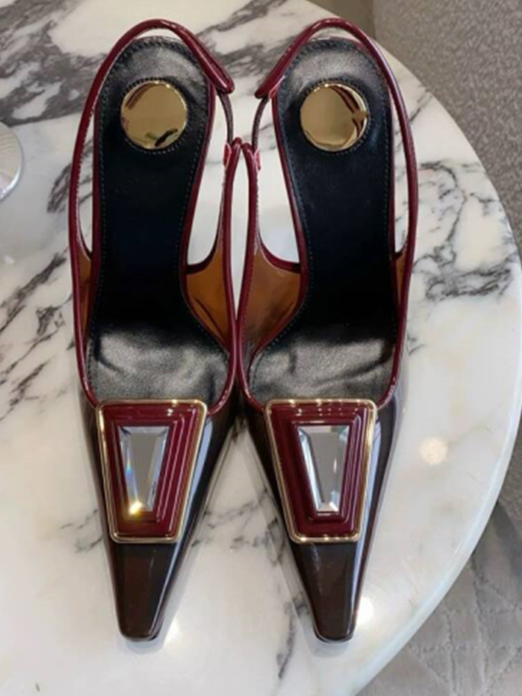 2026 Summer New Transparent Sq - Platform Mule Heel recension och pris