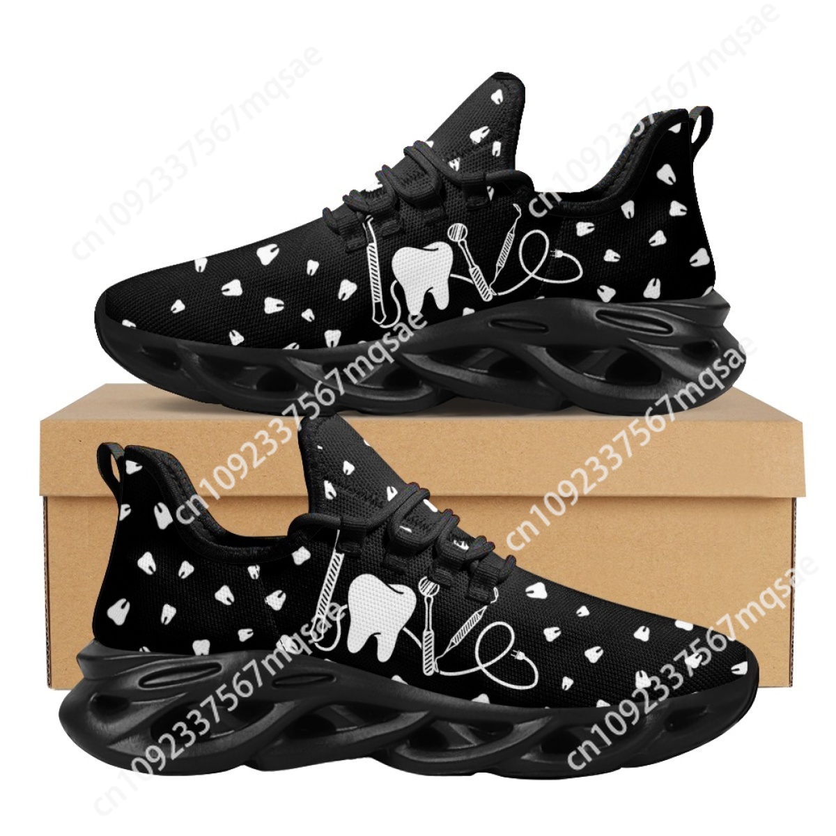 Black and White Teeth Medical  - Women'S Shoes Nursing recension och pris