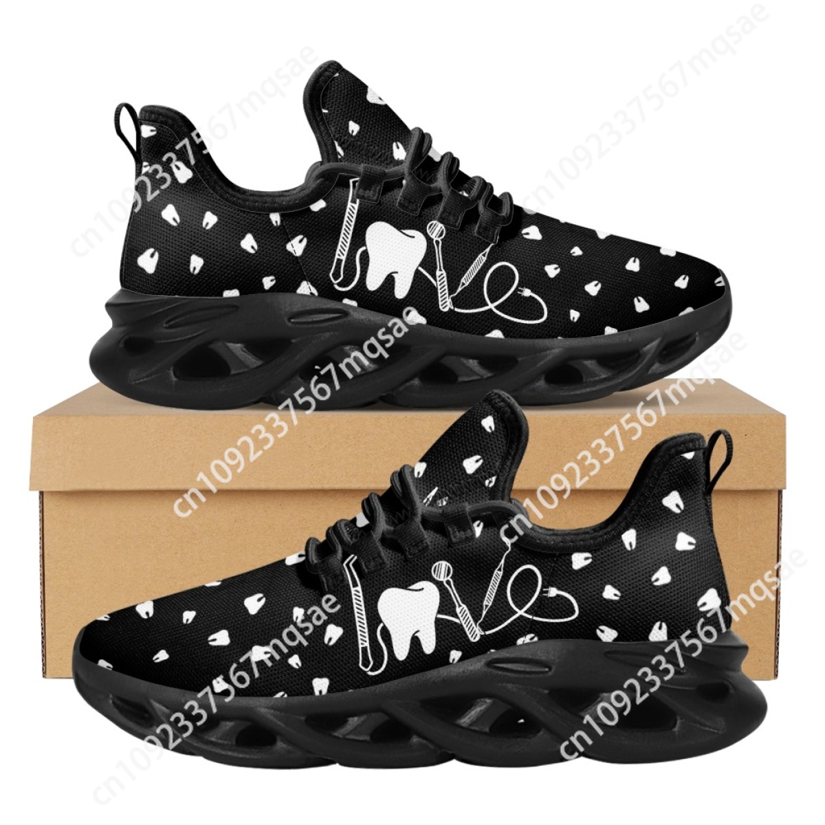 Black and White Teeth Medical  - Women'S Shoes Nursing recension och pris
