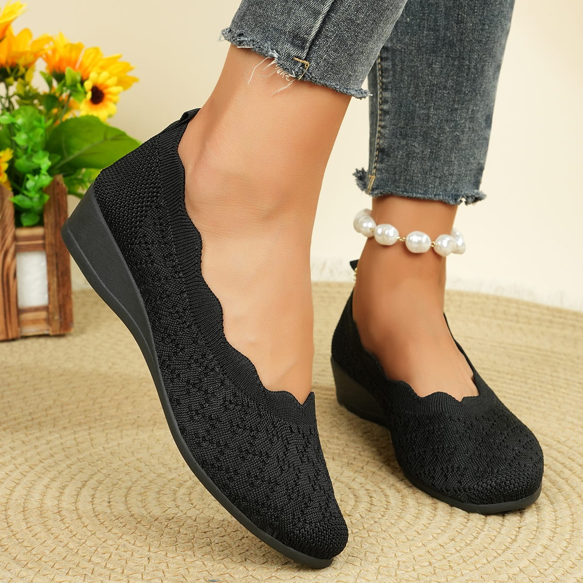 Women's Breathable Knit Flats  - Women'S Shoes Toms recension och pris