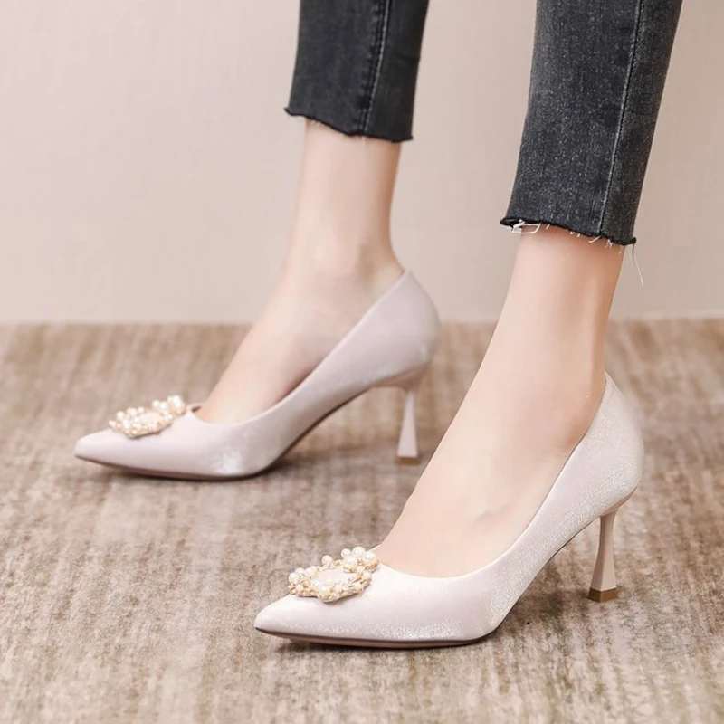 Ladies Pumps Rhinestone Diamon - Women Shoes Quick Delivery recension och pris