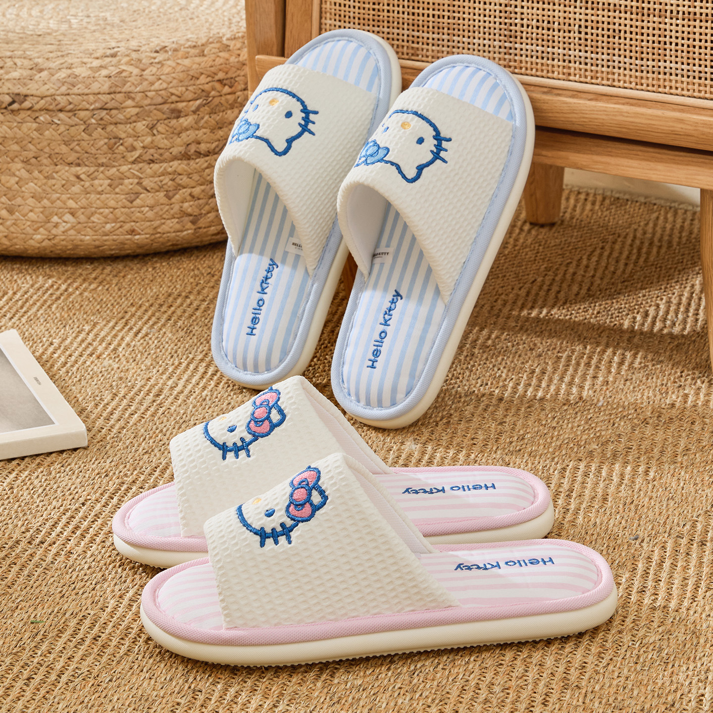 Cartoon Kuromi Linen Slippers  - Women'S Shoes Non Slip recension och pris