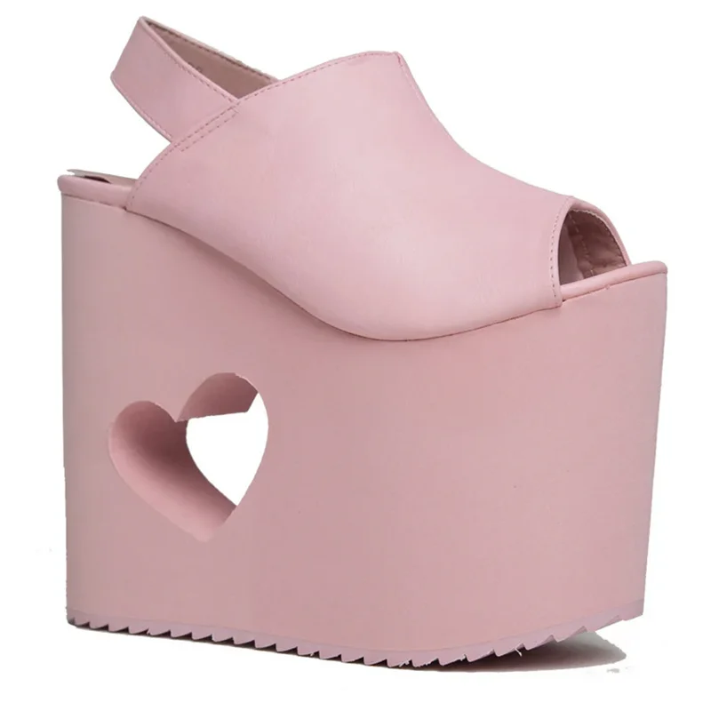 Platform Back Strap High Heel  - Pointed Toe Flat recension och pris