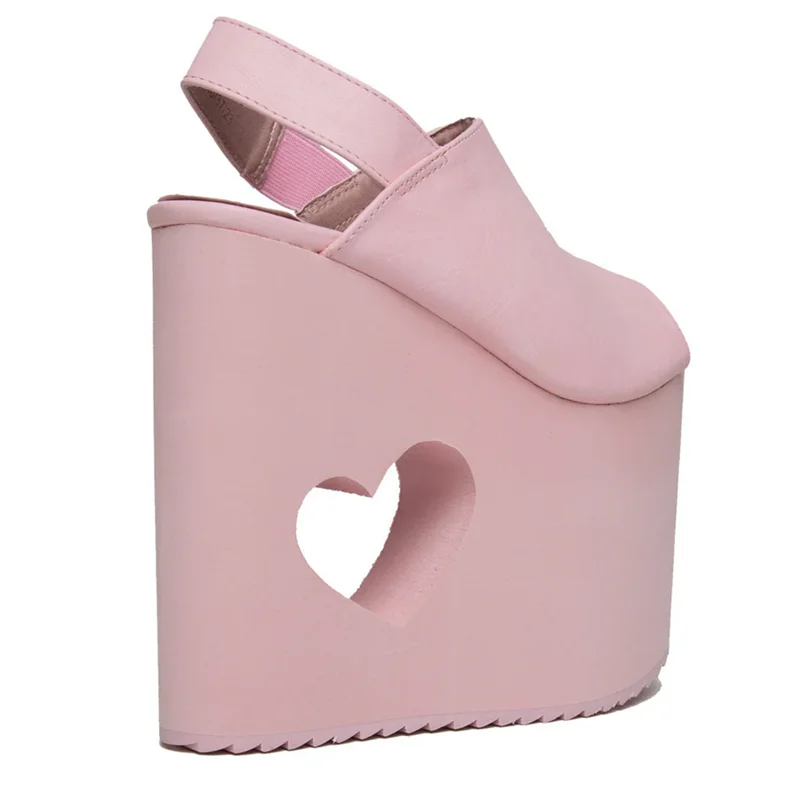 Platform Back Strap High Heel  - Pointed Toe Flat recension och pris