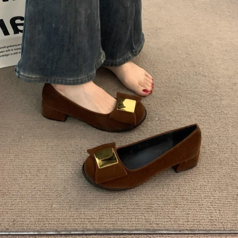 Woman PumpsLoafers Chunky Heel - Women Shoes Quick Delivery recension och pris