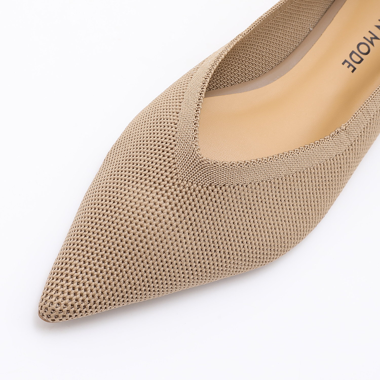 TRENDIN MODE Women's Knit Poin - Pointed Toe Flat recension och pris