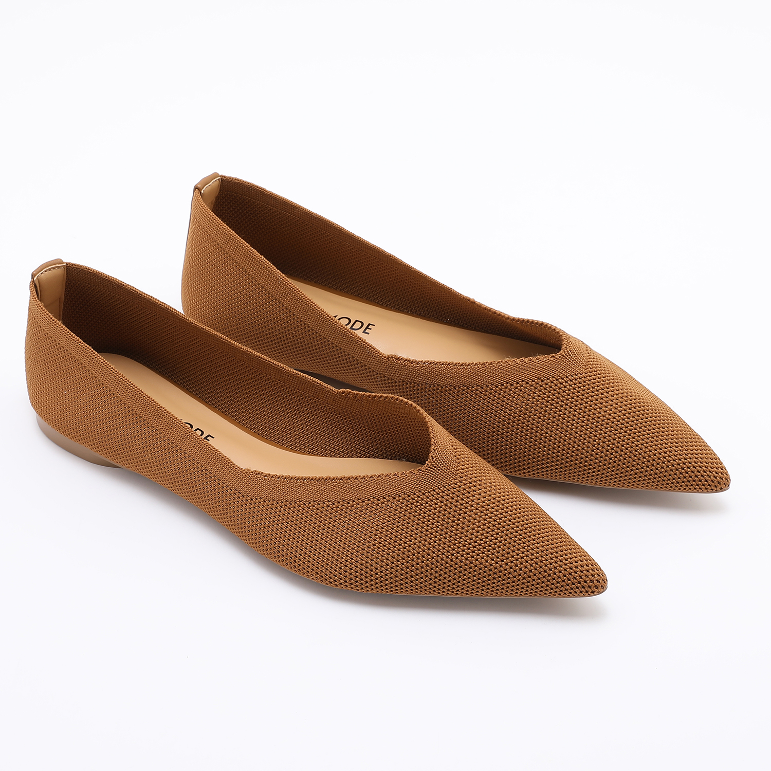 TRENDIN MODE Women's Knit Poin - Pointed Toe Flat recension och pris