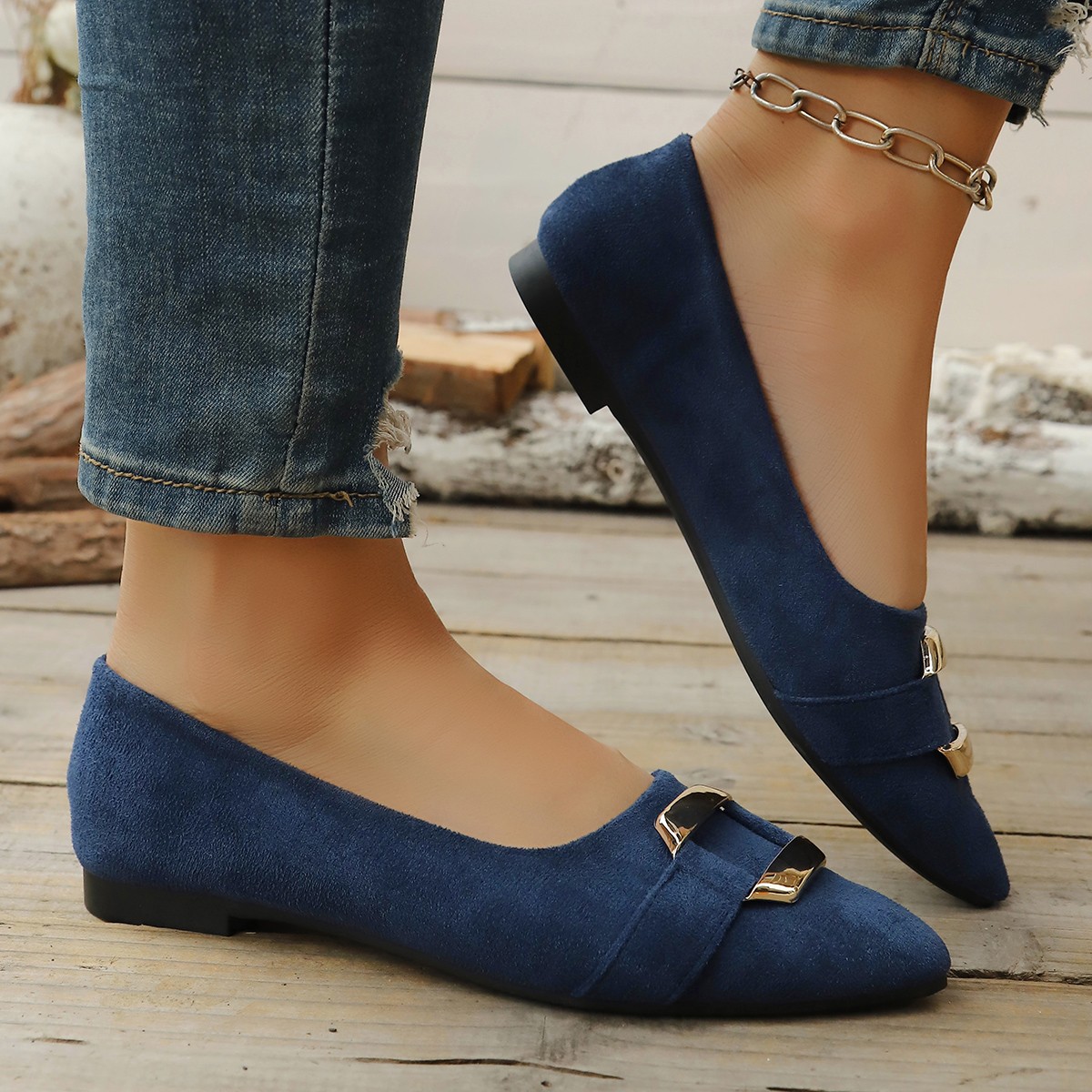 Spring and Autumn Elegant Poin - Women'S Shoes Toms recension och pris