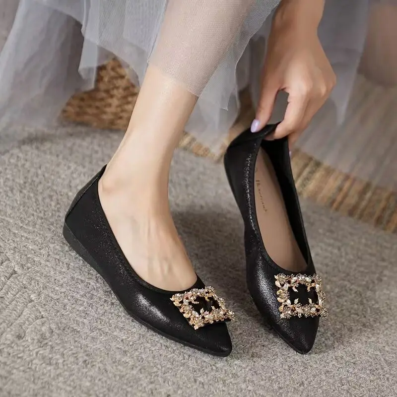 Women's Flat Shoes Gold Pointe - Women Shoes Quick Delivery recension och pris