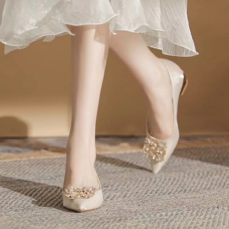 New Fashion Stunning Pointed T - Pointed Toe Flat recension och pris