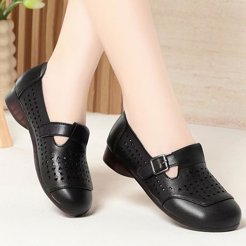 Women's Leather Hollow Out Low - Women'S Shoes Non Slip recension och pris