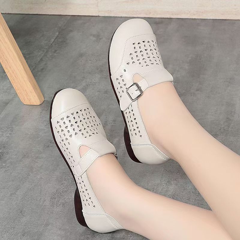 Women's Leather Hollow Out Low - Women'S Shoes Non Slip recension och pris