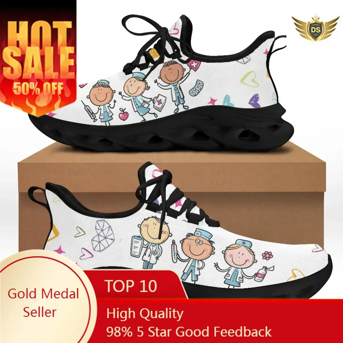 Brand Design Women Sneakers Sh - Women'S Shoes Nursing recension och pris