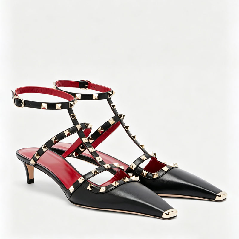 2026 Women's Rivet Low Heel Sq - Platform Mule Heel recension och pris