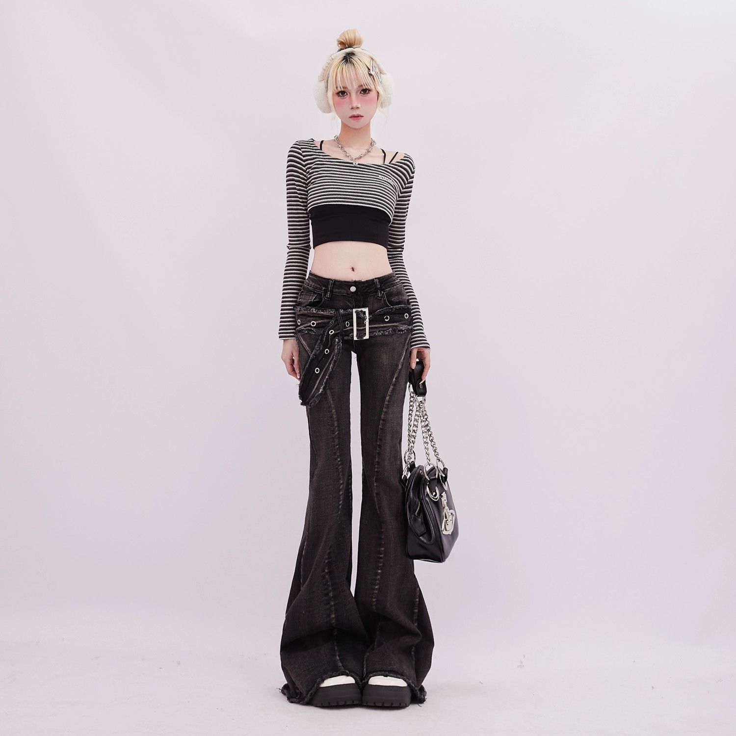 Vintage Slim Micro-flare Jeans - Women Shoes Jeans recension och pris