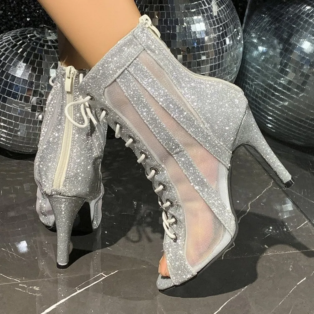 2026 Fashion Round Toe Open To - Platform Mule Heel recension och pris