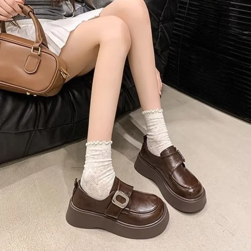 Loafers With Medium Heels Plat - Women Shoes Quick Delivery recension och pris