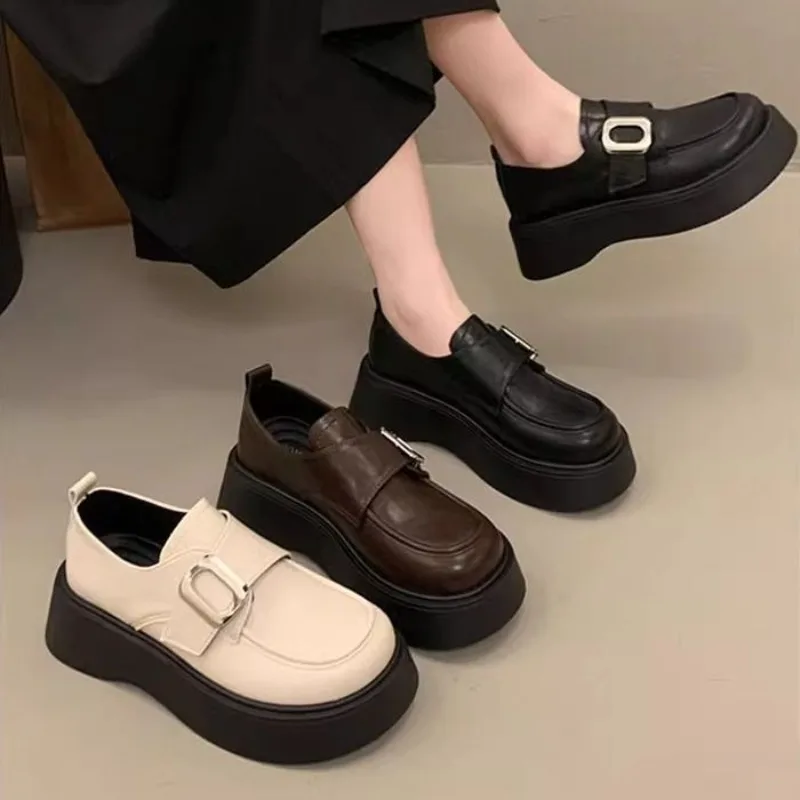 Loafers With Medium Heels Plat - Women Shoes Quick Delivery recension och pris