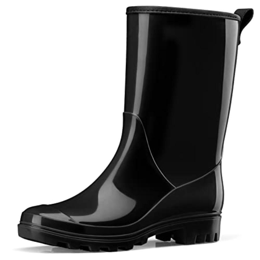 HISEA Women's Mid Calf Rain Bo - Women'S Shoes With Wide Toe Box recension och pris