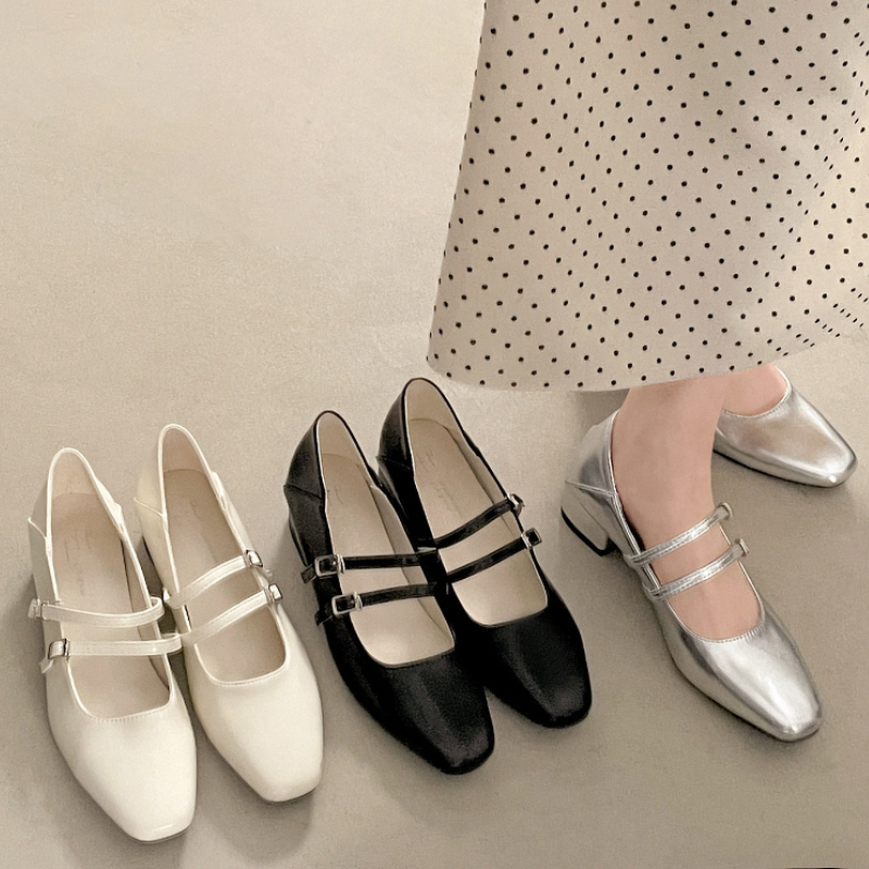 Square Toe Low Heel Women Silv - Women'S Shoes Toms recension och pris