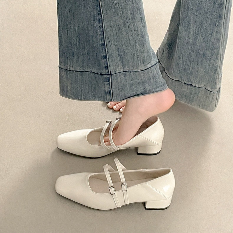 Square Toe Low Heel Women Silv - Women'S Shoes Toms recension och pris