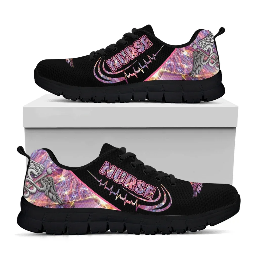 Fashion Nurse Print Lightweigh - Women'S Shoes Nursing recension och pris