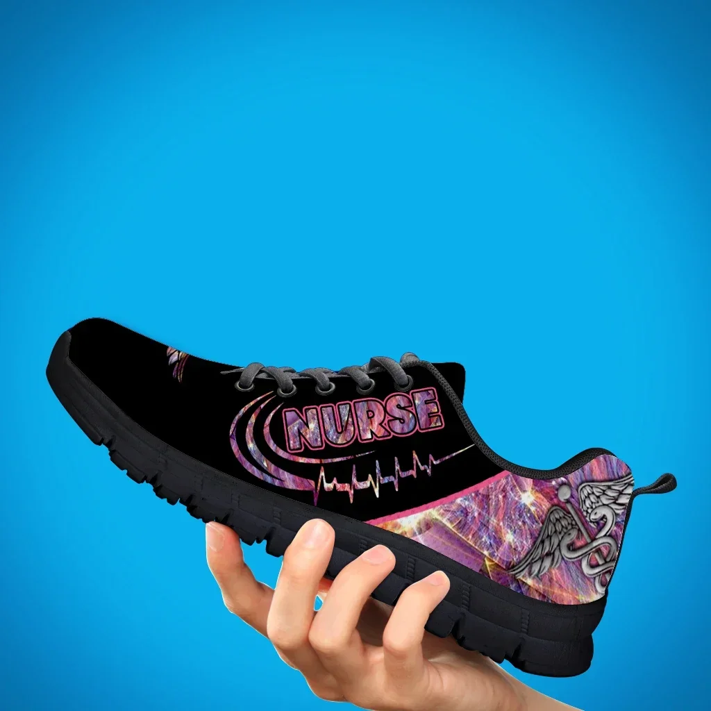 Fashion Nurse Print Lightweigh - Women'S Shoes Nursing recension och pris