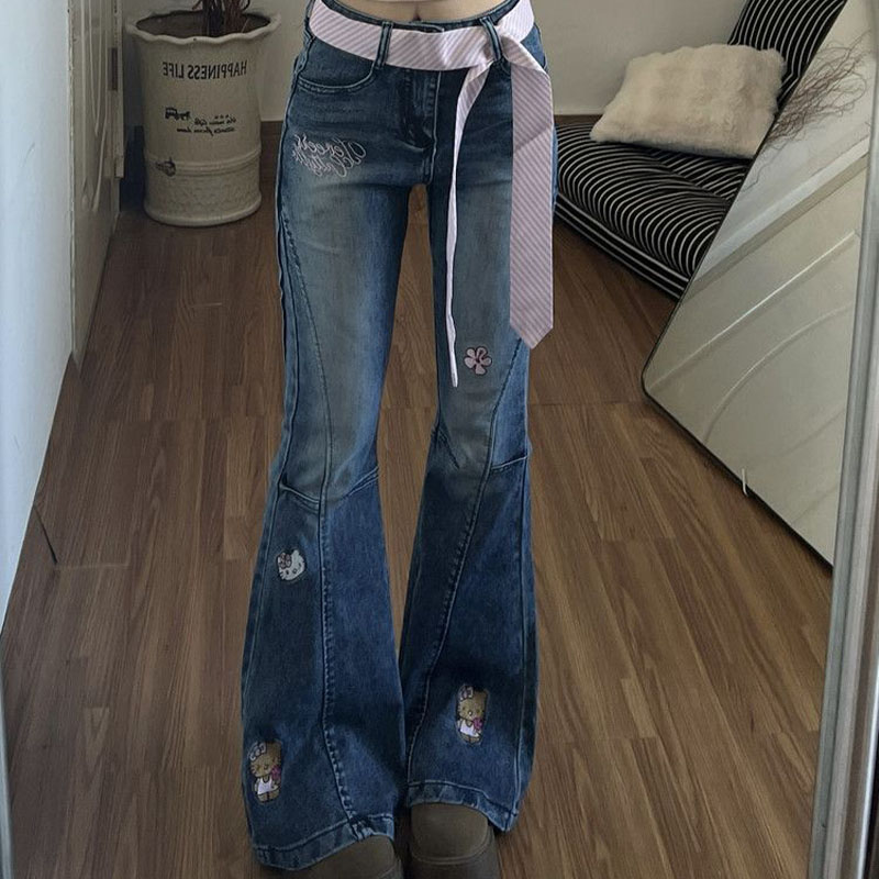 Y2K Hello Kitty Girls Jeans Co - Women Shoes Jeans recension och pris
