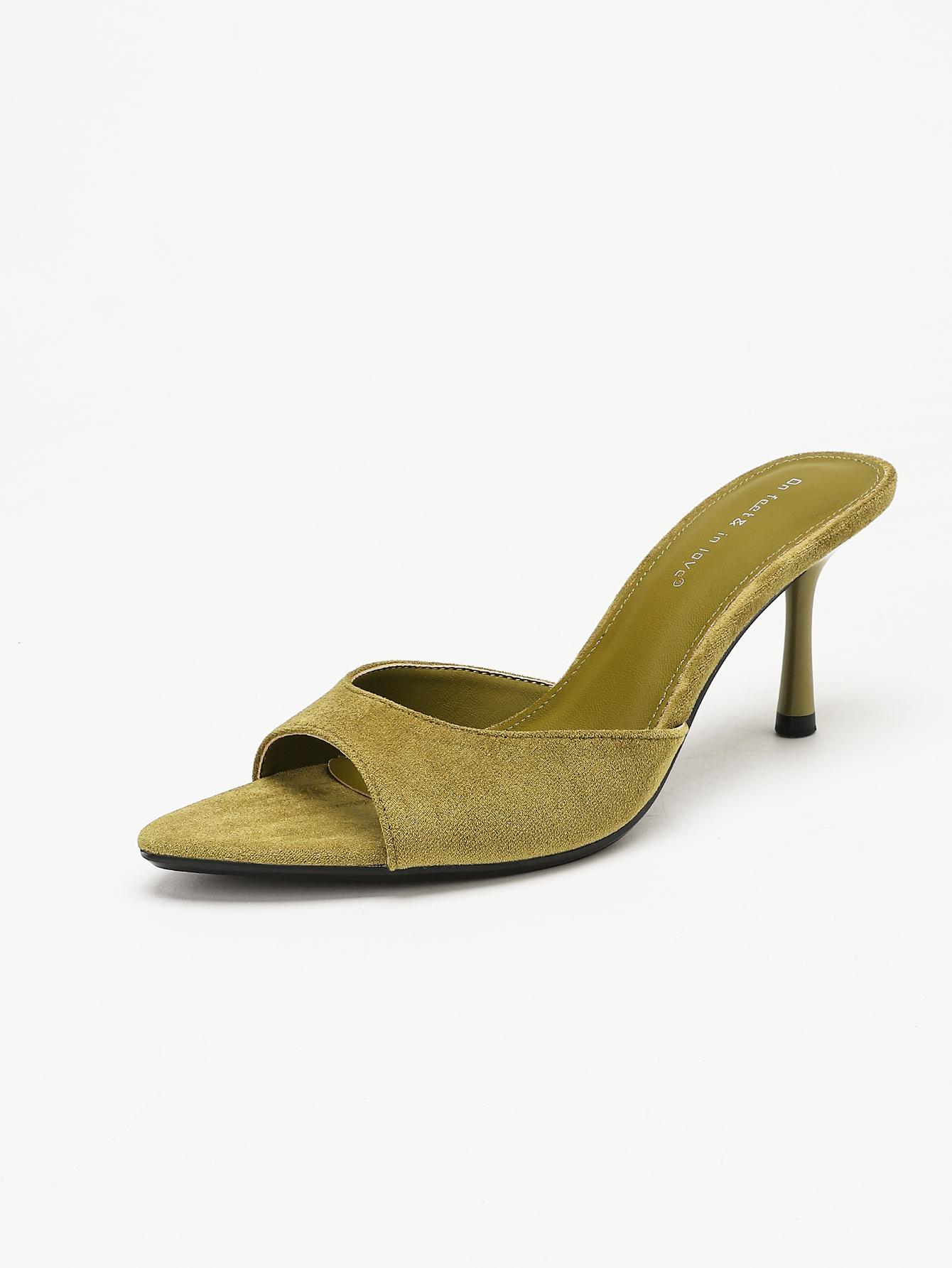 Women's Suede Pointed Toe Stil - Platform Mule Heel recension och pris