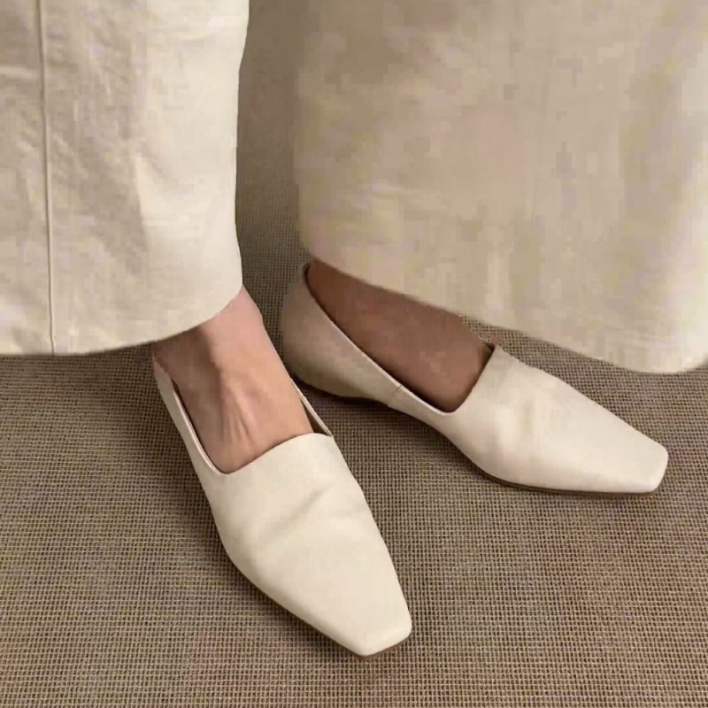 Retro Flat Loafers Women's Sli - Pointed Toe Flat recension och pris