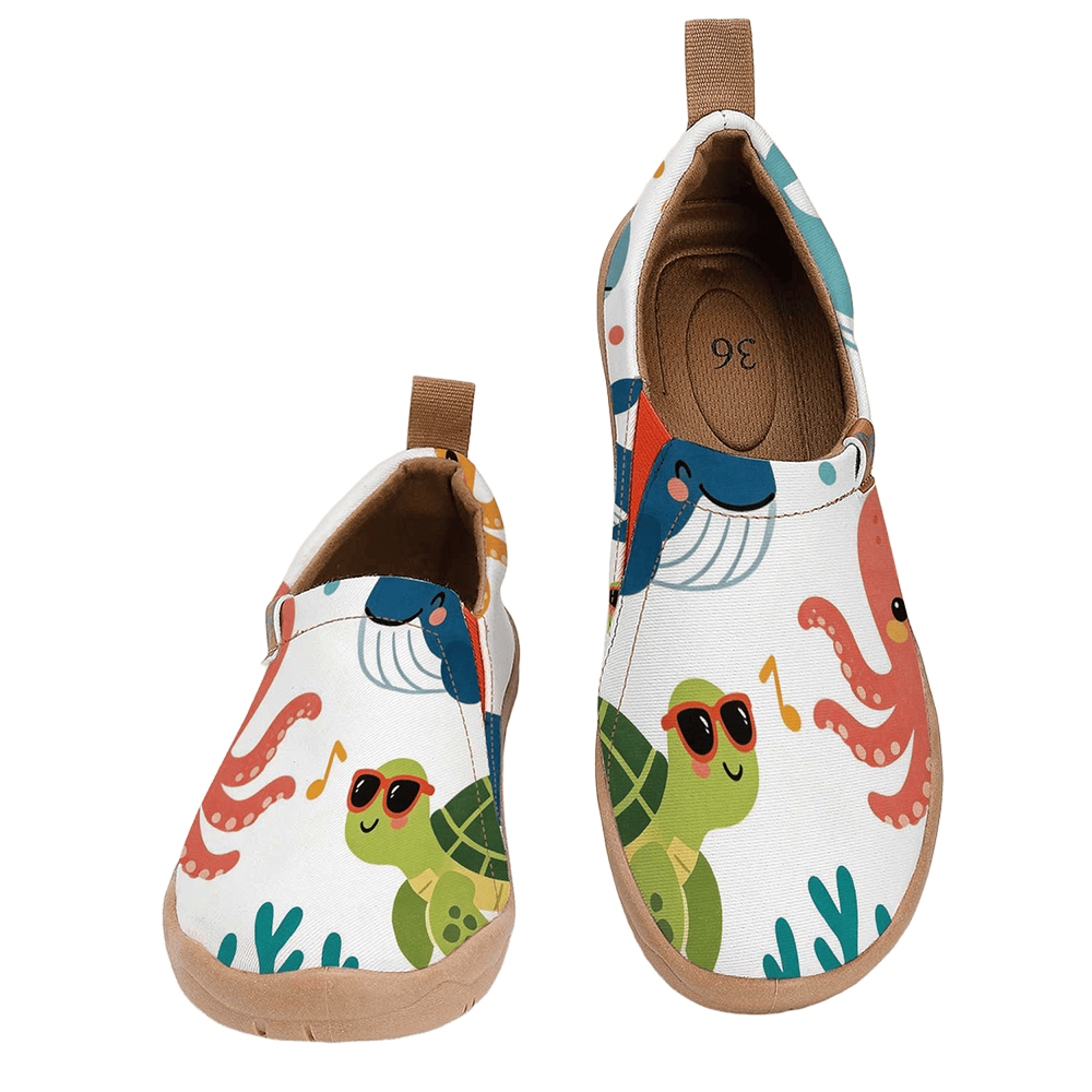 Women's Wide Toe Box Fun Carto - Women'S Shoes With Wide Toe Box recension och pris