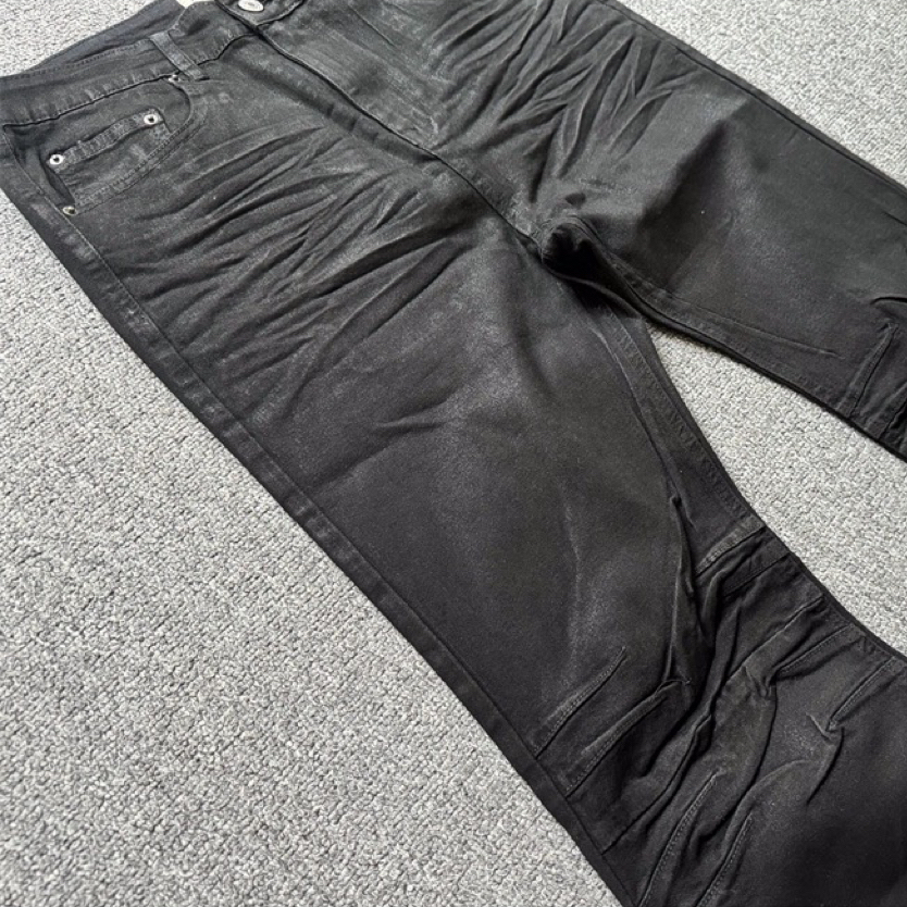 High street coated micro-flare - Women Shoes Jeans recension och pris